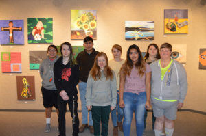 MCC Painting students