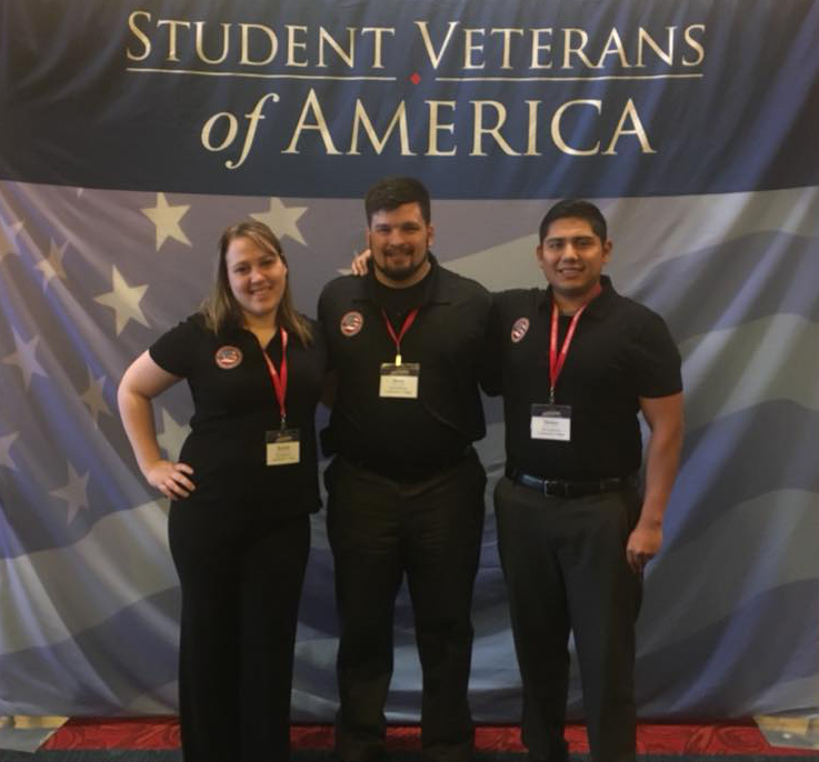 MCC Collegiate Veterans Association members at NATCON 2018