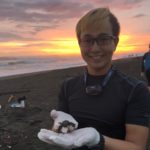 Ryota w/ baby turtle