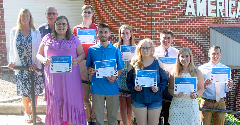 Fairall Memorial Scholarships Awarded