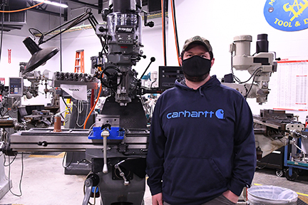 Machine Tool & Die Alumni Dustin Aikin