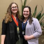 Annalissa Haubrich (left) and Makayla Backen (right).